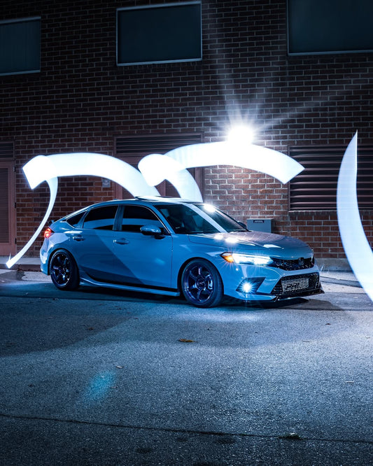 Honda Civic 11th Gen FE1 FE2 FE4 2022-ON & Civic 11th Gen FL1 FL2 FL4 2022-ON with Aftermarket Parts - Side Skirts PP from Yofer USA