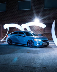 Honda Civic 11th Gen FE1 FE2 FE4 2022-ON & Civic 11th Gen FL1 FL2 FL4 2022-ON with Aftermarket Parts - Side Skirts PP from Yofer USA