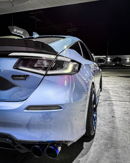 Honda Civic 11th Gen FL1 FL2 FL4 2022-ON with Aftermarket Parts - Rear Diffuser PP from Yofer USA