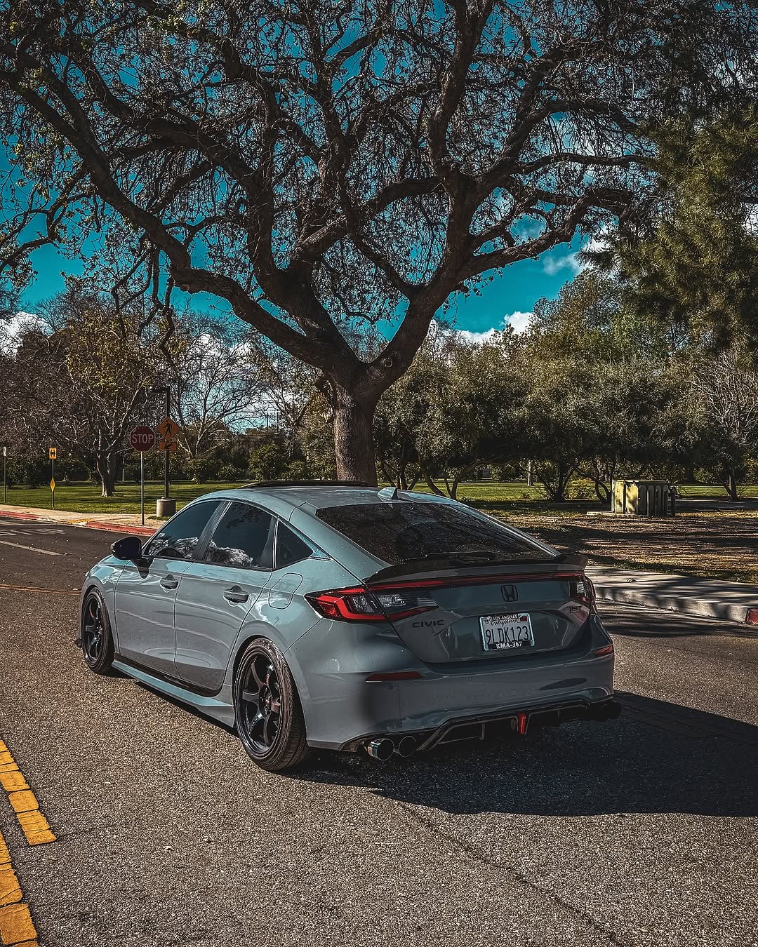 Honda Civic 11th Gen FE1 FE2 FE4 2022-ON & Civic 11th Gen FL1 FL2 FL4 2022-ON with Aftermarket Parts - Side Skirts PP from Yofer USA