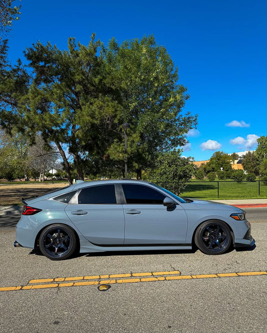 Honda Civic 11th Gen FE1 FE2 FE4 2022-ON & Civic 11th Gen FL1 FL2 FL4 2022-ON with Aftermarket Parts - Side Skirts PP from Yofer USA