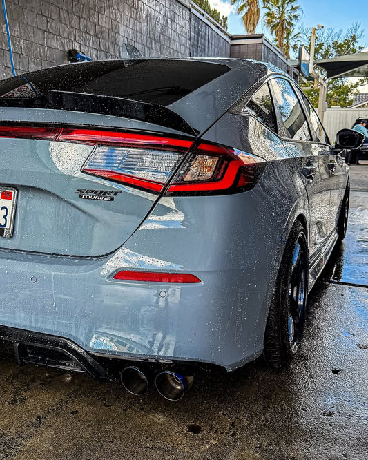 Honda Civic 11th Gen FL1 FL2 FL4 2022-ON with Aftermarket Parts - Rear Diffuser PP from Yofer USA