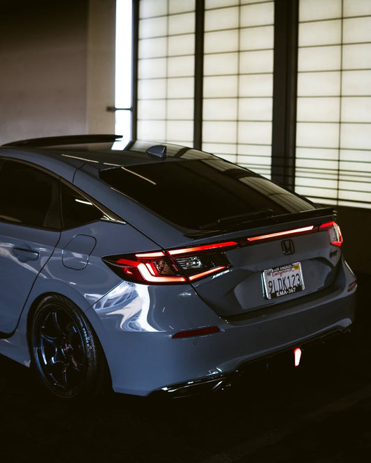 Honda Civic 11th Gen FL1 FL2 FL4 2022-ON with Aftermarket Parts - Rear Diffuser PP from Yofer USA
