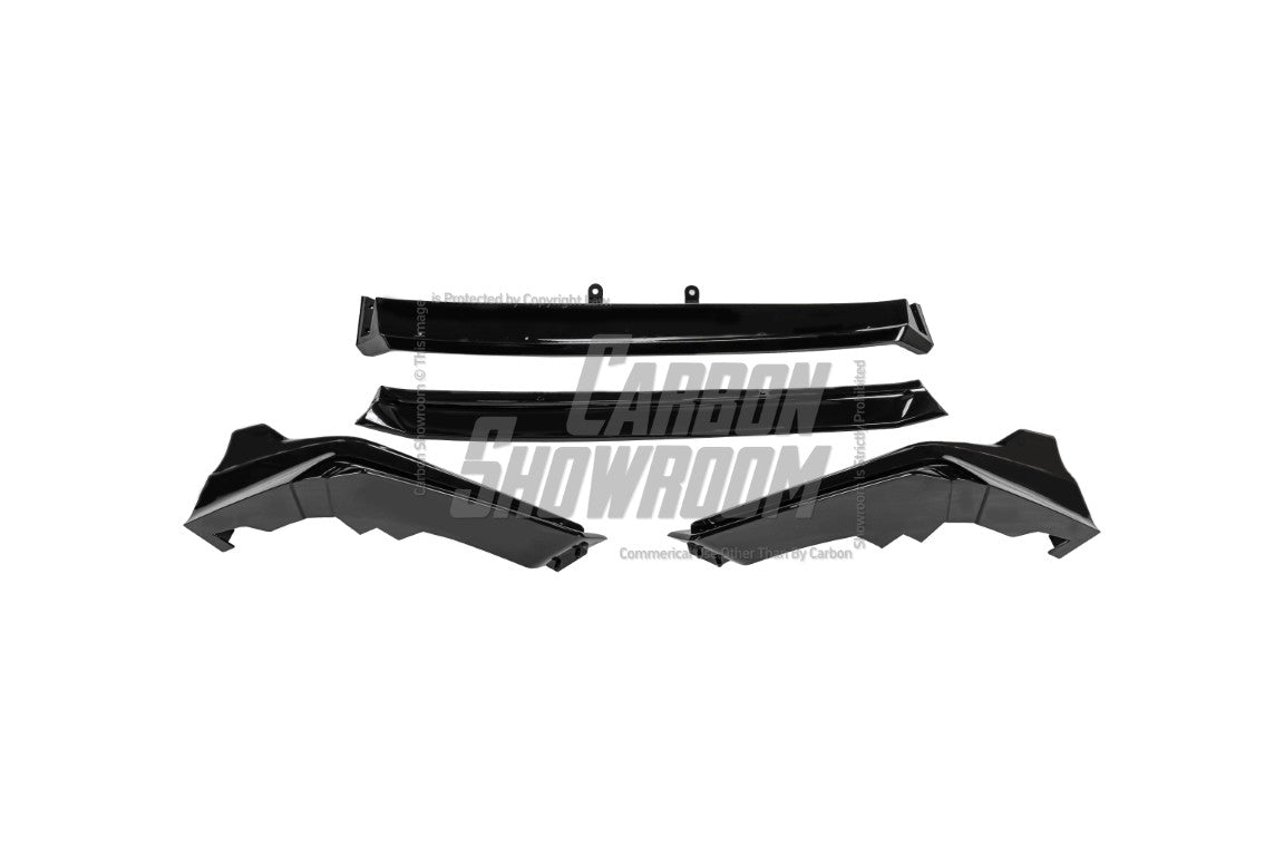 Honda Civic 11th Gen FE1 FE2 FE4 2022 2023 2024 & Civic 11th Gen FL1 FL2 FL4 2022 2023 2024 with Aftermarket Parts - V1 Front Lip Splitter PP from Yofer USA
