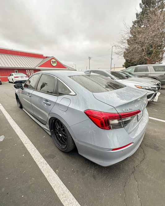 Honda Civic 11th Gen FE1 FE2 FE4 2022-ON & Civic 11th Gen FL1 FL2 FL4 2022-ON with Aftermarket Parts - Side Skirts PP from Yofer USA