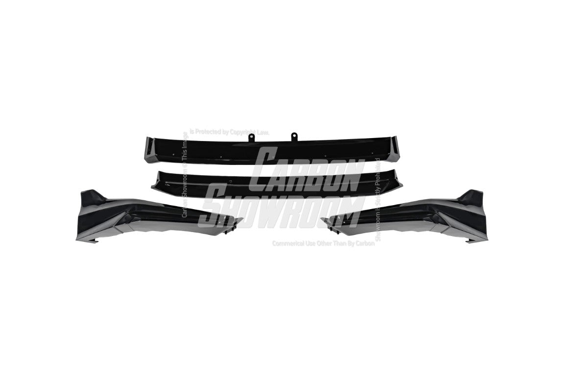 Honda Civic 11th Gen FE1 FE2 FE4 2022 2023 2024 & Civic 11th Gen FL1 FL2 FL4 2022 2023 2024 with Aftermarket Parts - V1 Front Lip Splitter PP from Yofer USA