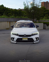Honda Civic 11th Gen FE1 FE2 FE4 2022-ON & Civic 11th Gen FL1 FL2 FL4 2022-ON with Aftermarket Parts - V1 Style Front Lip Spliter PP from Yofer USA