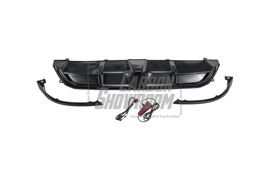 Honda Civic 11th Gen FL1 FL2 FL4 2022-ON with Aftermarket Parts - Rear Diffuser PP from Yofer USA