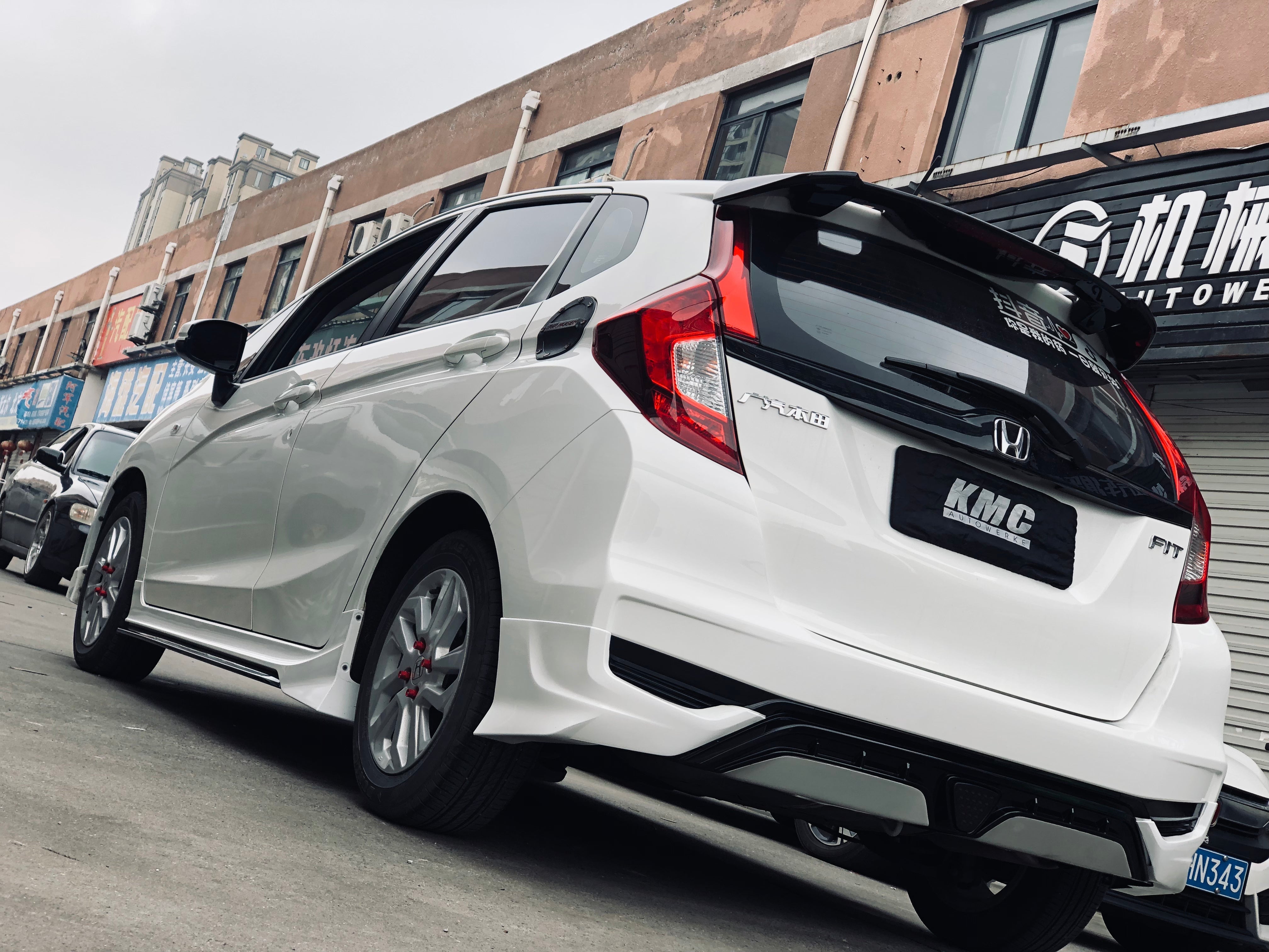 Honda Fit 3rd Gen GK3 GK4 GK5 GK6 GK7 GH7 GP5 GP6 Facelift 2018 2019 2020 with Aftermarket Parts - Full Body Kit PP Polypropylene & ABS from Yofer USA