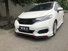 Honda Fit 3rd Gen GK3 GK4 GK5 GK6 GK7 GH7 GP5 GP6 2018 2019 2020 with Aftermarket Parts - Front Lip Splitter PP from Yofer USA
