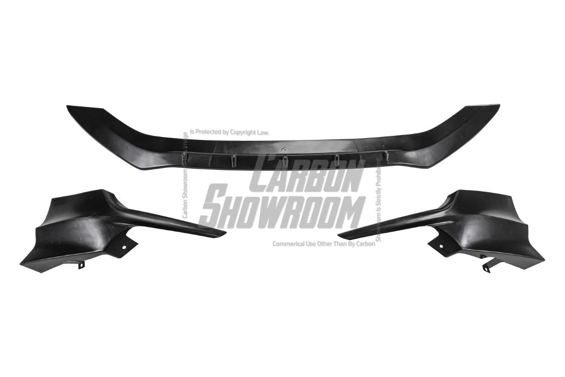 Honda Fit 3rd Gen GK3 GK4 GK5 GK6 GK7 GH7 GP5 GP6 2018 2019 2020 with Aftermarket Parts - Front Lip Splitter PP from Yofer USA
