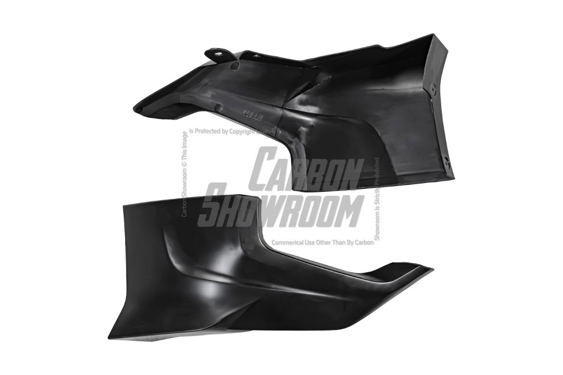 Honda Fit 3rd Gen GK3 GK4 GK5 GK6 GK7 GH7 GP5 GP6 2018 2019 2020 with Aftermarket Parts - Rear Diffuser & Canards PP from Yofer USA