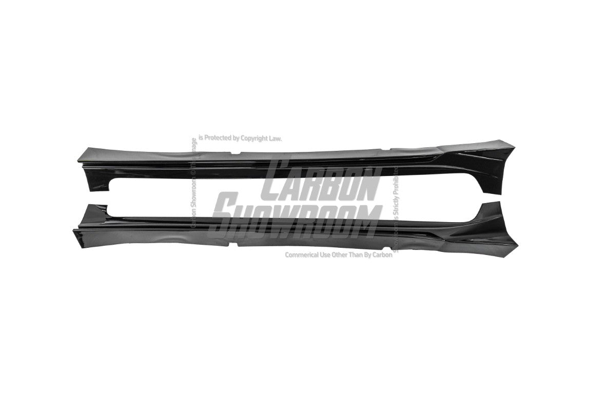 Honda Fit 3rd Gen GK3 GK4 GK5 GK6 GK7 GH7 GP5 GP6 2018 2019 2020 with Aftermarket Parts - Side Skirts PP from Yofer USA