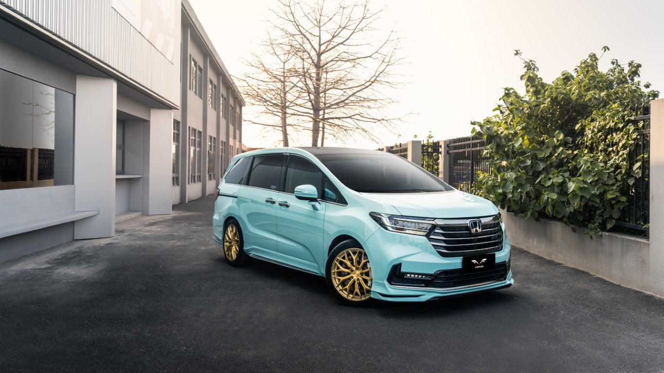 Honda Odyssey JDM version 2021 2022 2023 2024 with Aftermarket Parts - Package A PP Polypropylene from Yofer USA