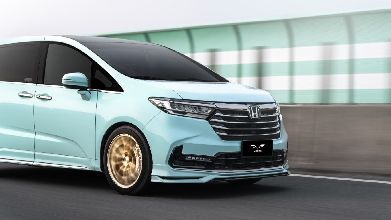 Honda Odyssey JDM version 2021 2022 2023 2024 with Aftermarket Parts - Package A PP Polypropylene from Yofer USA