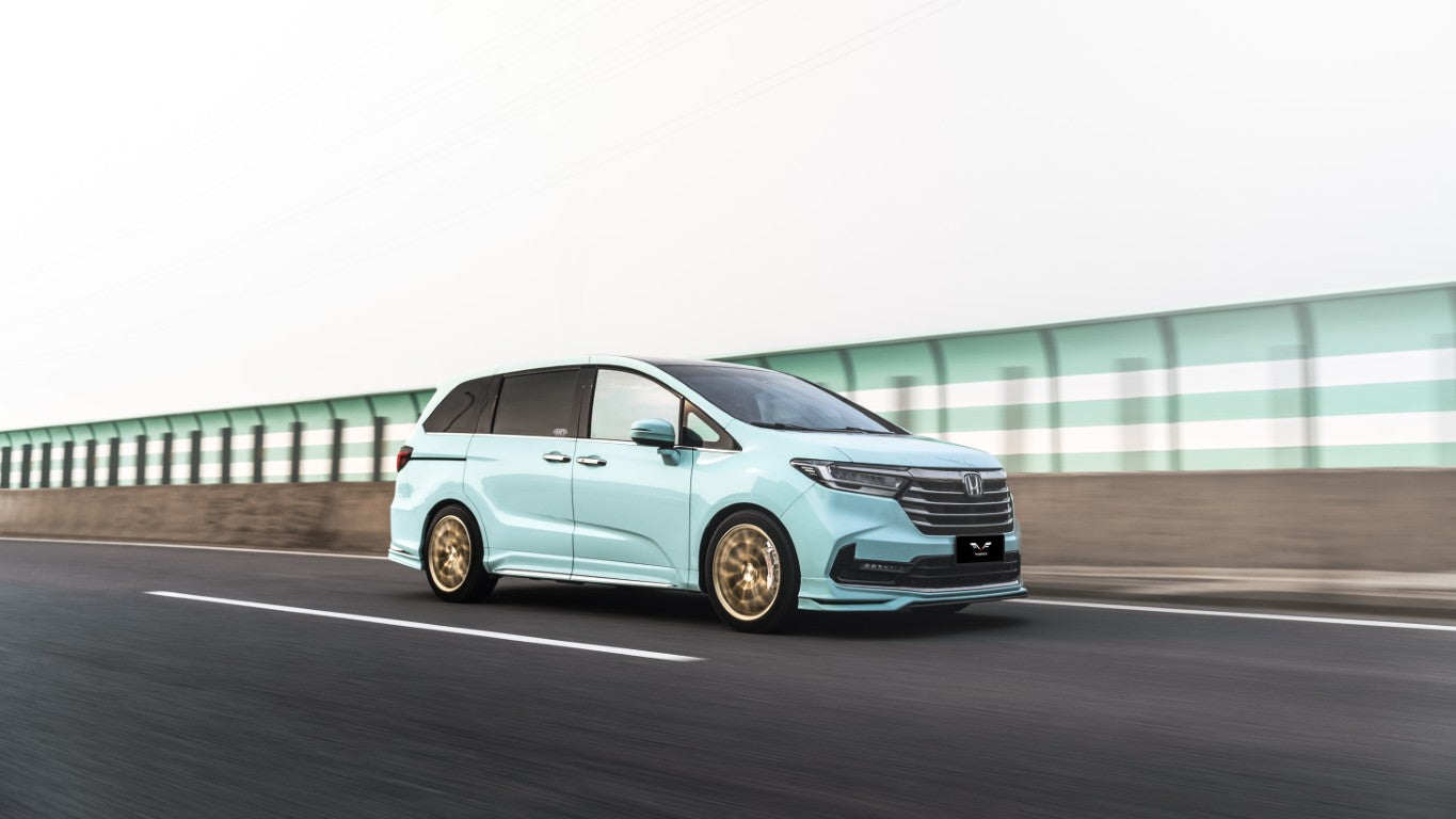 Honda Odyssey JDM version 2021 2022 2023 2024 with Aftermarket Parts - Package A PP Polypropylene from Yofer USA