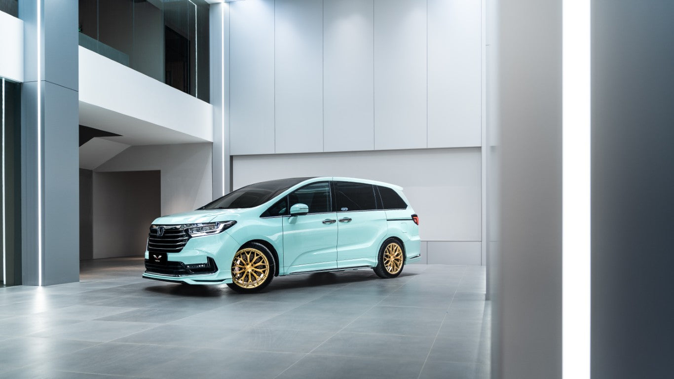 Honda Odyssey JDM version 2021 2022 2023 2024 with Aftermarket Parts - Package A PP Polypropylene from Yofer USA