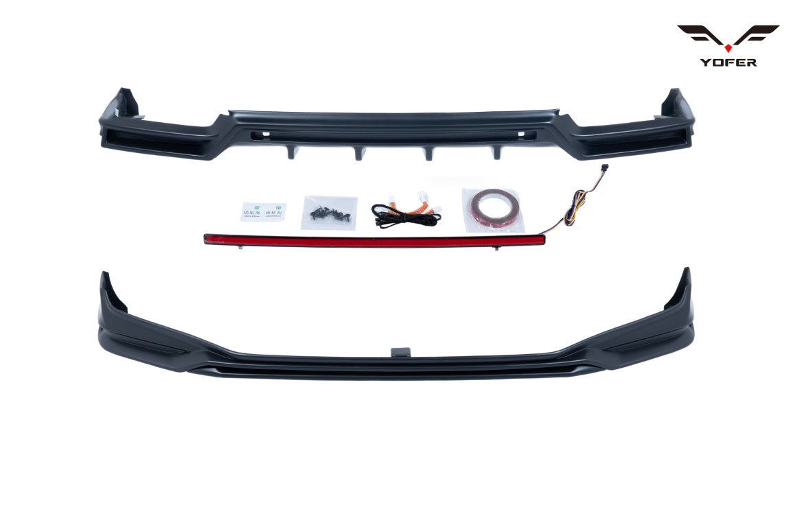 Honda Odyssey JDM version 2021 2022 2023 2024 with Aftermarket Parts - Package A PP Polypropylene from Yofer USA