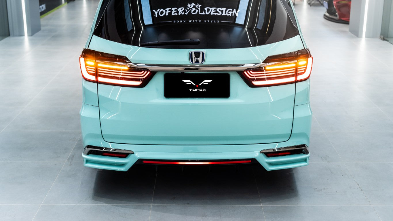 Honda Odyssey JDM version 2021 2022 2023 2024 with Aftermarket Parts - Package A PP Polypropylene from Yofer USA
