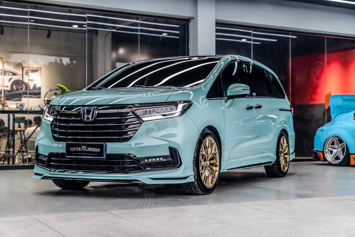 Honda Odyssey JDM version 2021 2022 2023 2024 with Aftermarket Parts - Package A PP Polypropylene from Yofer USA