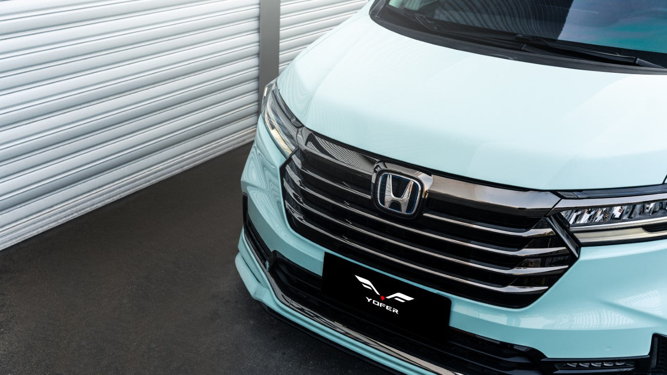 Honda Odyssey EX/EX-L/LX/Sport/Touring/Elite 2021-2024 with Aftermarket Parts - Front Lip PP from Yofer USA