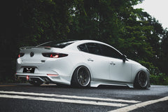 Mazda3 4th Gen BP 2019-ON with Aftermarket Parts - Full Body Kit PP Polypropylene & ABS from Yofer USA
