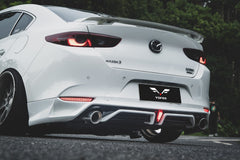 Mazda Mazda3 4th Gen BP 2019-ON with Aftermarket Parts - Rear Spoiler ABS from Yofer USA