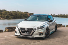 Nissan Altima L34 2019-2022 with Aftermarket Parts - Front Lip Splitter PP from Yofer USA