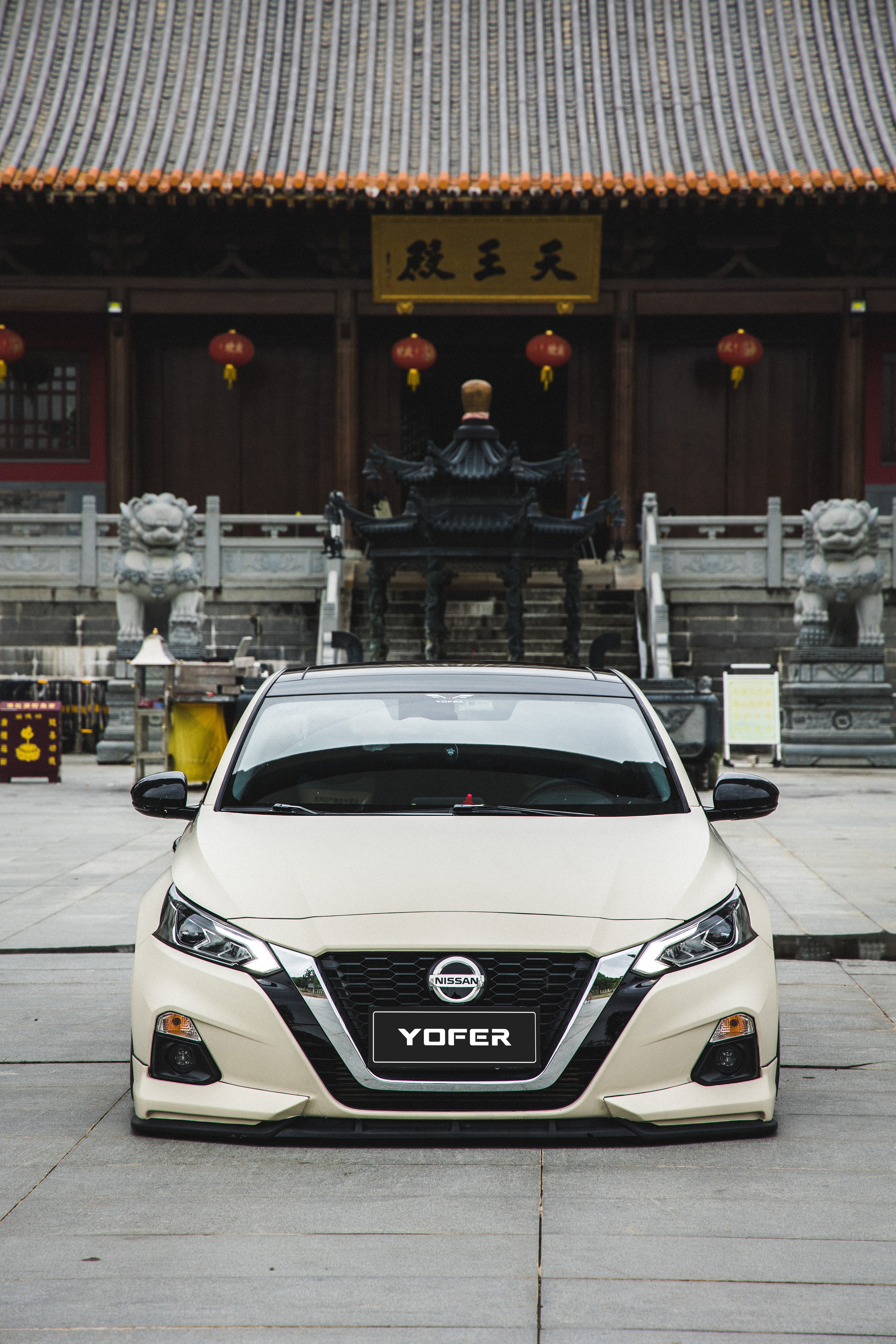 Tesla Nissan Altima L34 2019 2020 2021 2022 with Aftermarket Parts - Full Body Kit ABS from Yofer USA