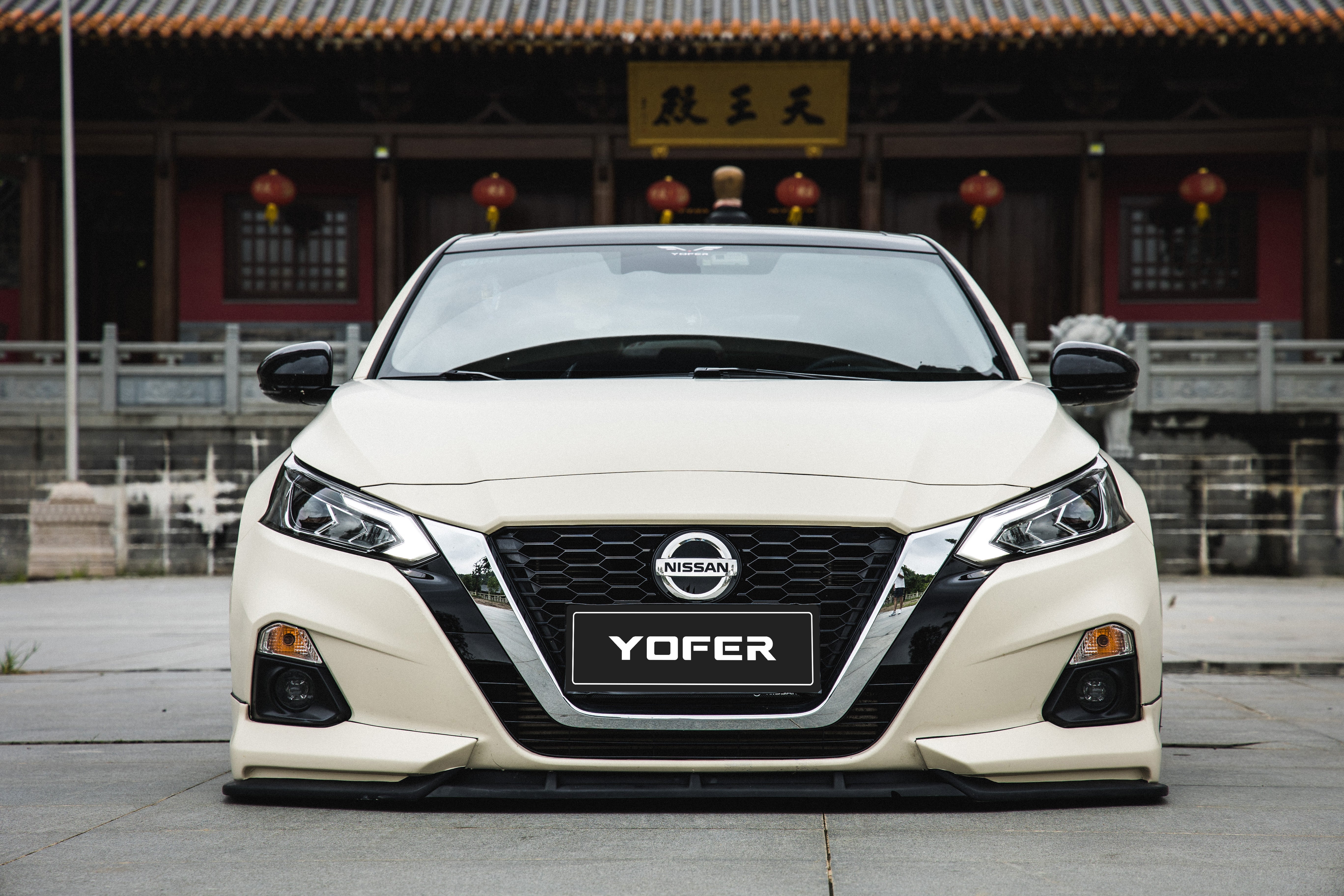 Tesla Nissan Altima L34 2019 2020 2021 2022 with Aftermarket Parts - Full Body Kit ABS from Yofer USA