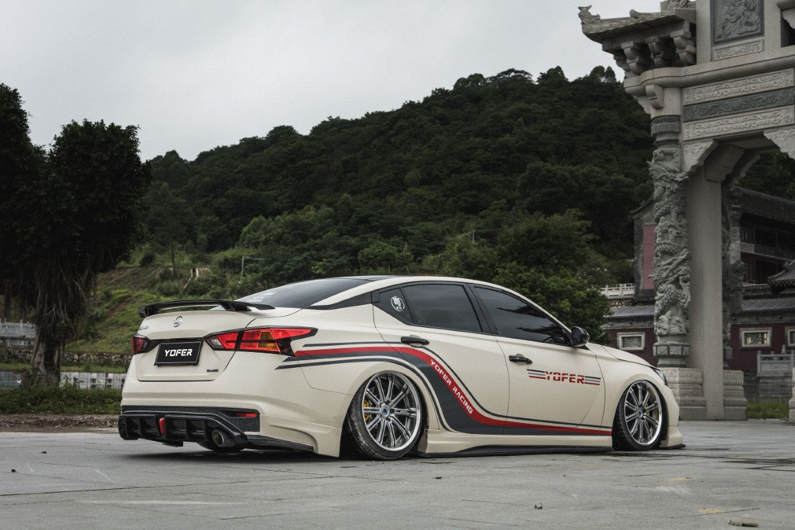 Nissan Altima  L34 2019-2022 with Aftermarket Parts - Rear Spoiler PP from Yofer USA