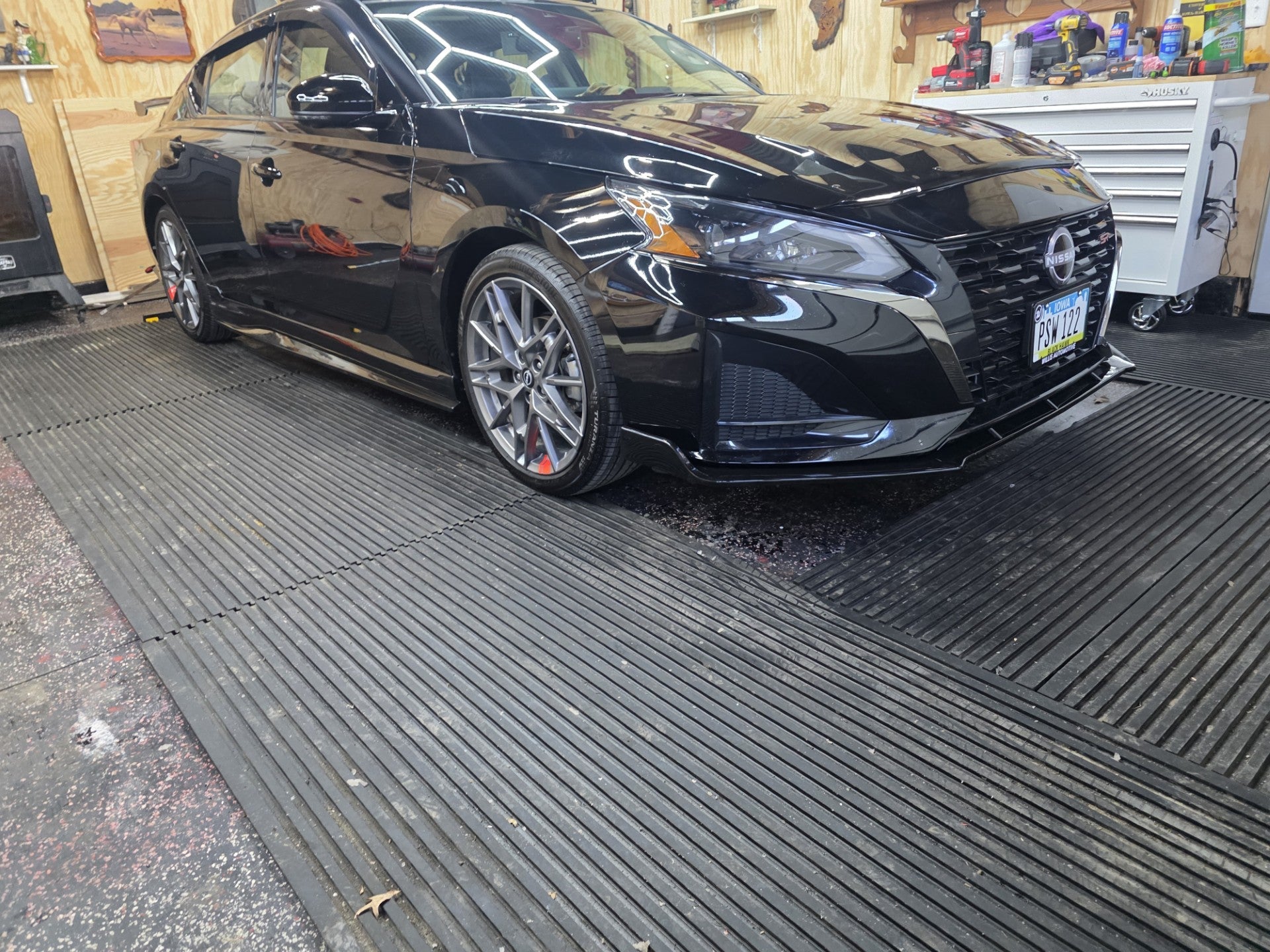 Nissan Altima L34 2019-2022 with Aftermarket Parts - Front Lip Splitter PP from Yofer USA