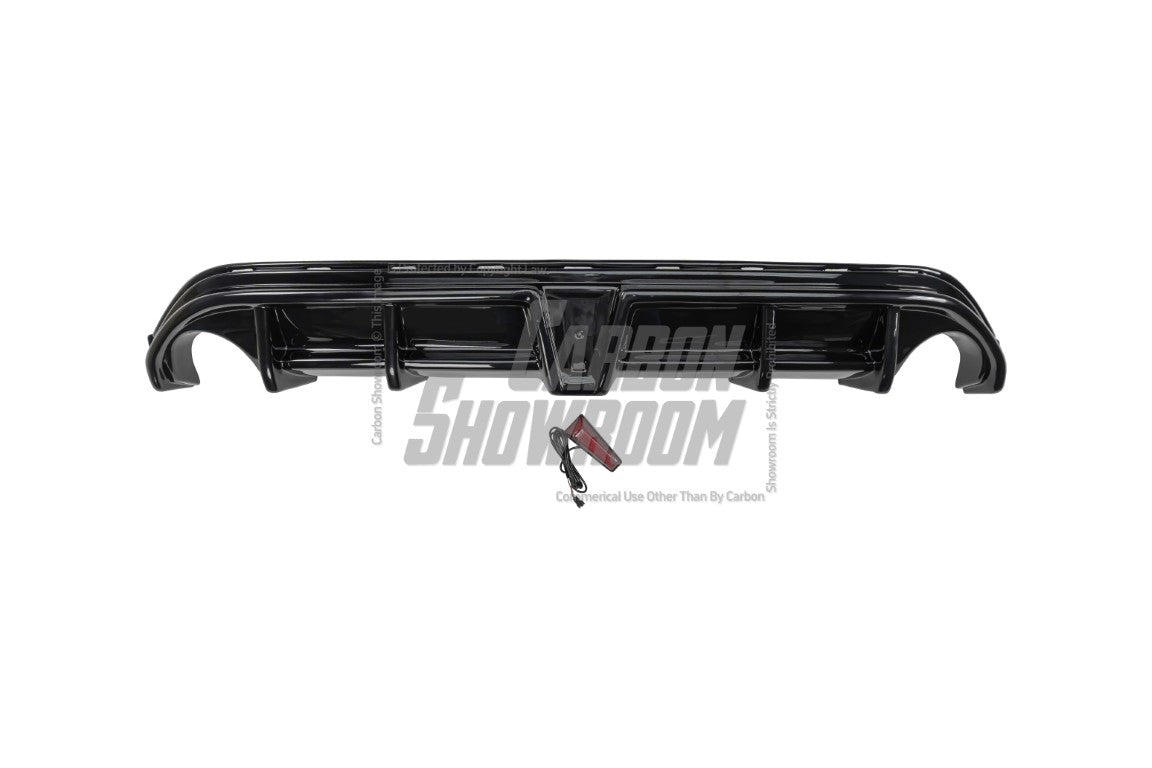 Nissan Altima L34 2019 2020 2021 2022 with Aftermarket Parts - Rear Diffuser & Canards PP from Yofer USA