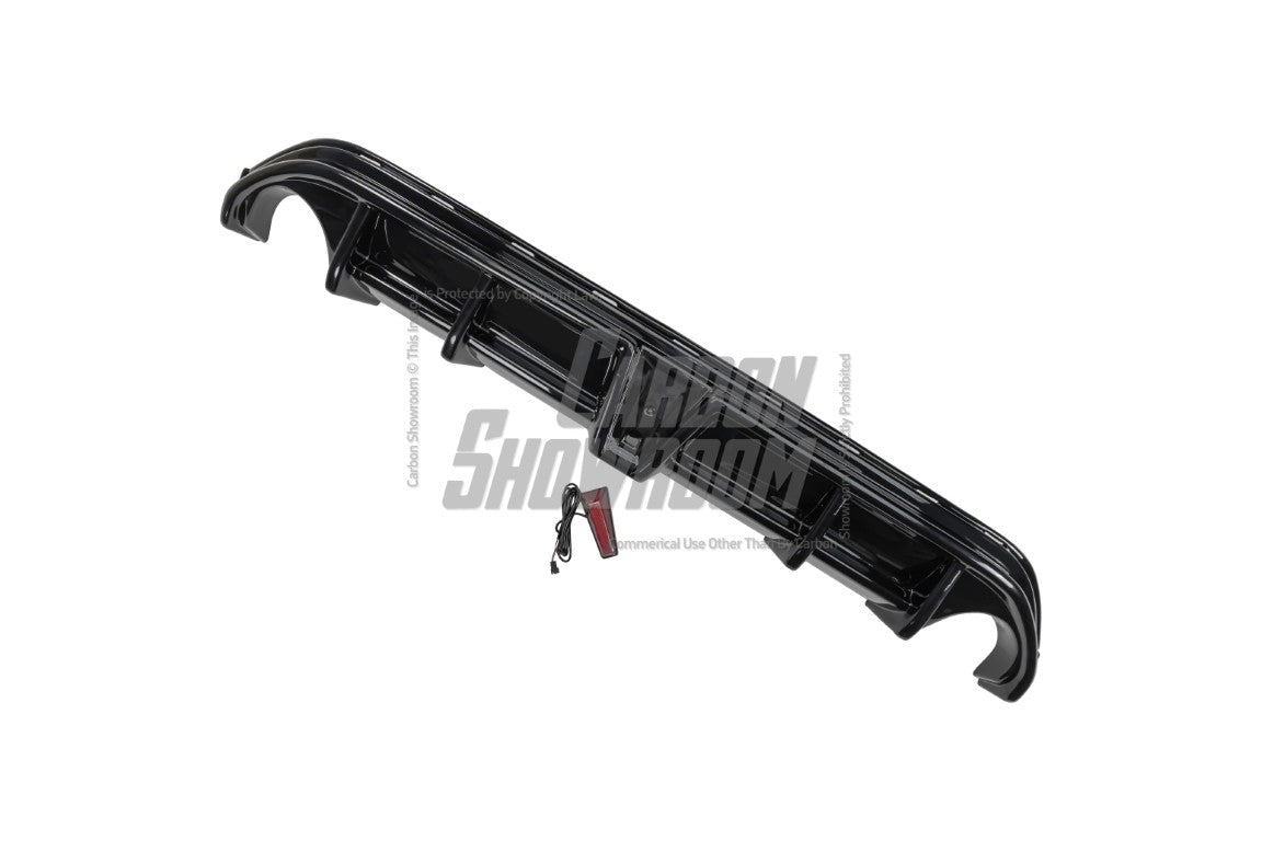 Nissan Altima L34 2019 2020 2021 2022 with Aftermarket Parts - Rear Diffuser & Canards PP from Yofer USA