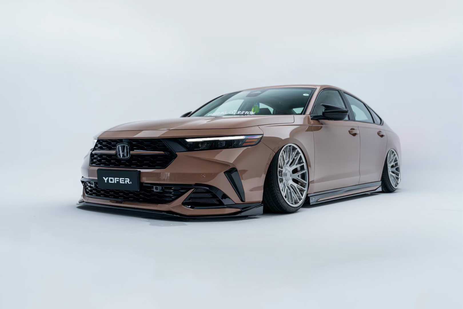 Honda Accord 11th Gen CY1 CY2 2023 2024 with Aftermarket Parts - Front Lip PP from Yofer USA