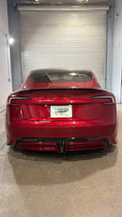 Tesla Model 3 Highland / Performance 2024-ON with Aftermarket Parts - Rear Spoiler Pre-preg Carbon Fiber / ABS from Yofer USA