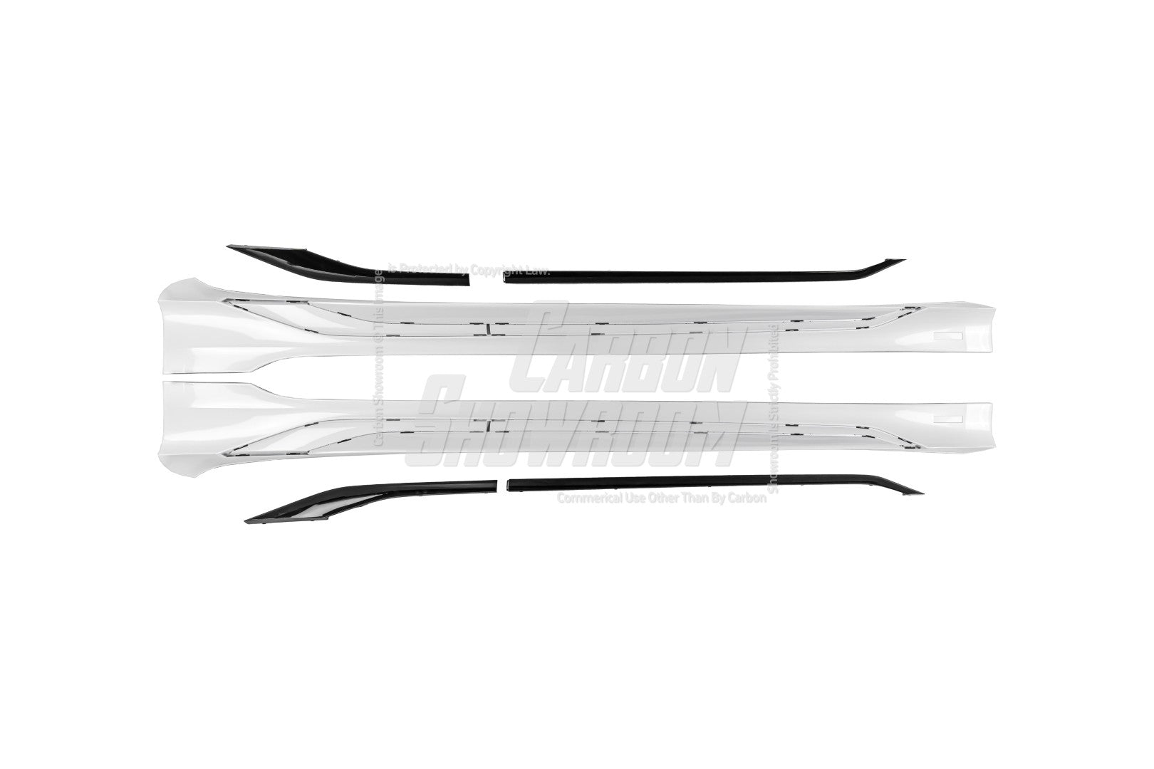 Tesla Model 3 Highland / Performance 2024 with Aftermarket Parts - Side Skirts ABS+PP from Yofer USA