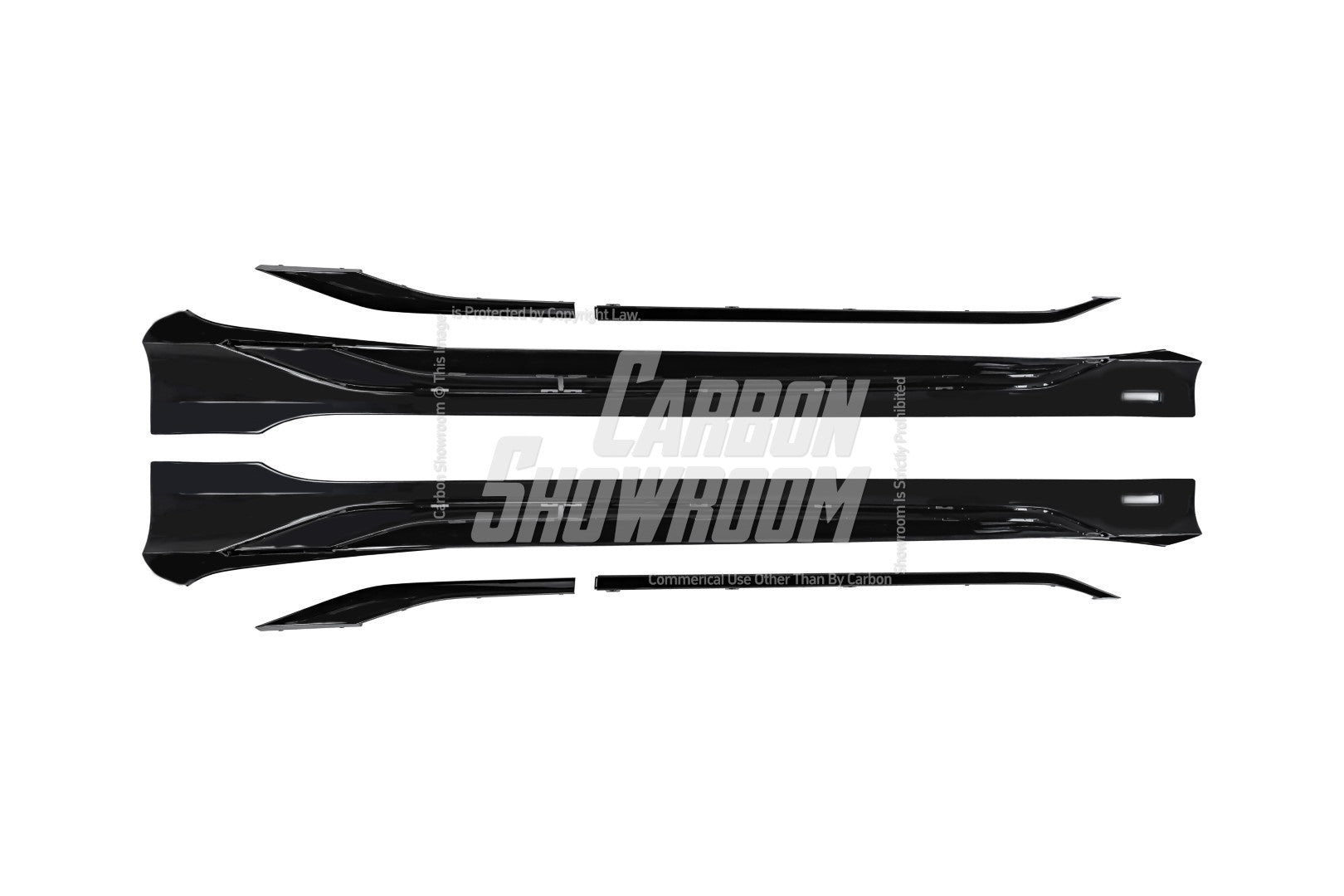 Tesla Model 3 Highland / Performance 2024 with Aftermarket Parts - Side Skirts ABS+PP from Yofer USA