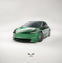 Tesla Model 3 Highland 2024 with Aftermarket Parts - Front Lip Splitter ABS & PP from Yofer USA