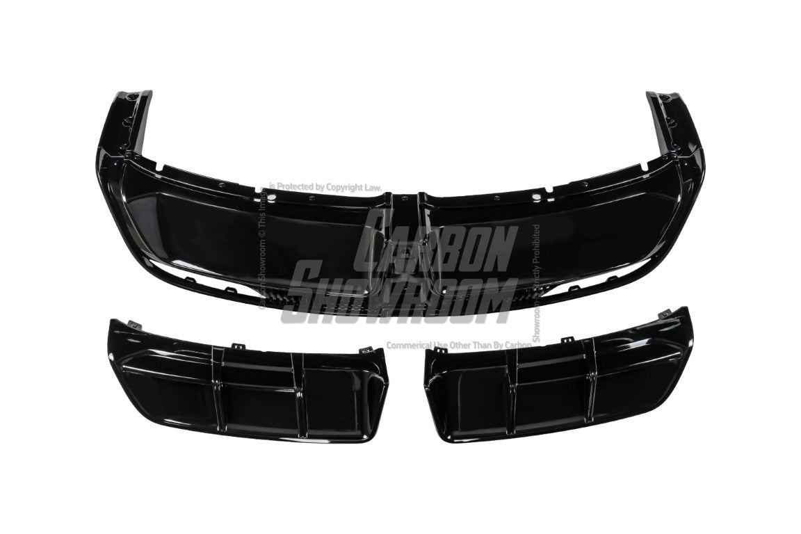 Tesla Model 3 Highland / Performance 2024 with Aftermarket Parts - V1 Sports Rear Diffuser & Canards PP from Yofer USA