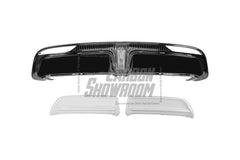 Tesla Model 3 Highland / Performance 2024-ON with Aftermarket Parts - V2 Style Rear Diffuser & Canards PP from Yofer USA