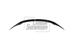 Tesla Model 3 Highland / Performance 2024 with Aftermarket Parts - Rear Spoiler Pre-preg Carbon Fiber / ABS from Yofer USA