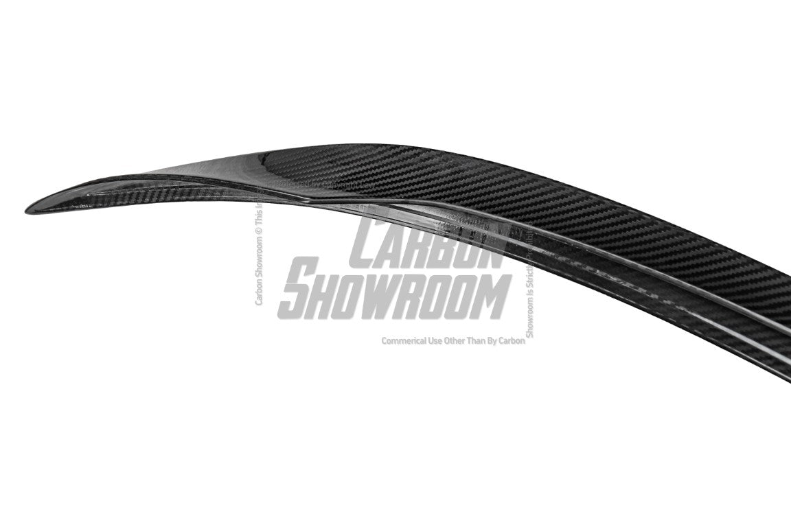 Tesla Model 3 Highland / Performance 2024 with Aftermarket Parts - Rear Spoiler Pre-preg Carbon Fiber / ABS from Yofer USA