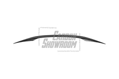 Tesla Model 3 Highland / Performance 2024 with Aftermarket Parts - Rear Spoiler Pre-preg Carbon Fiber / ABS from Yofer USA