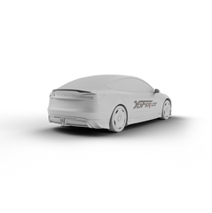 Tesla Model 3 Highland / Performance 2024-ON with Aftermarket Parts - Rear Spoiler Pre-preg Carbon Fiber / ABS from Yofer USA