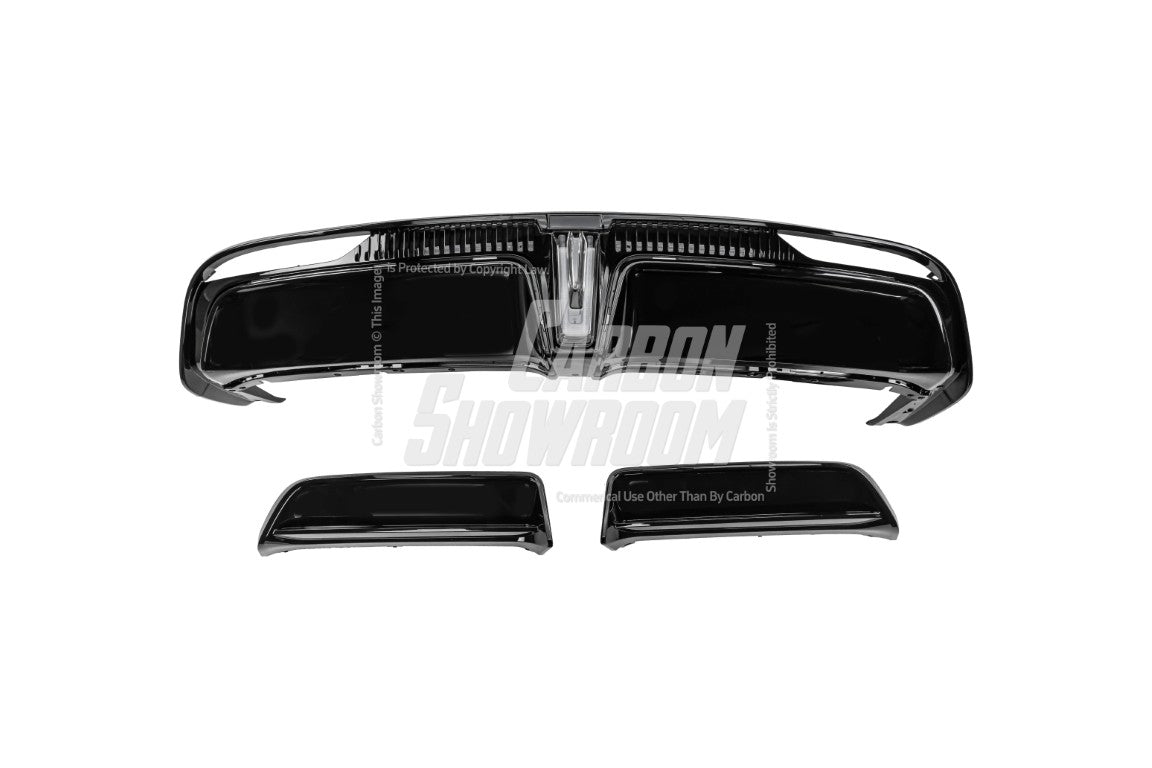 Tesla Model 3 Highland / Performance 2024-ON with Aftermarket Parts - V2 Style Rear Diffuser & Canards PP from Yofer USA