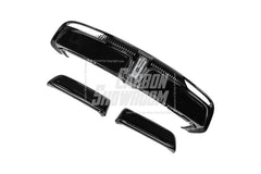 Tesla Model 3 Highland / Performance 2024-ON with Aftermarket Parts - V2 Style Rear Diffuser & Canards PP from Yofer USA