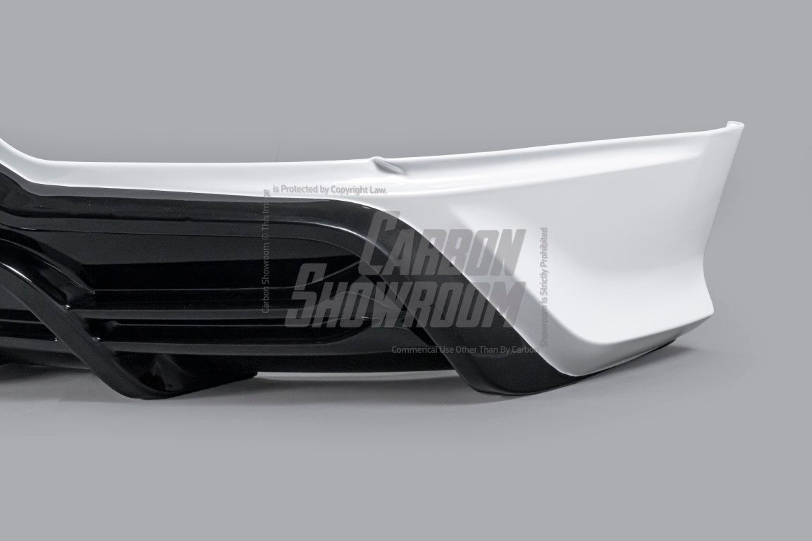 Tesla Model 3 / Performance 2017 2018 2019 2020 2021 2022 2023 with Aftermarket Parts - Rear Diffuser PP from Yofer USA