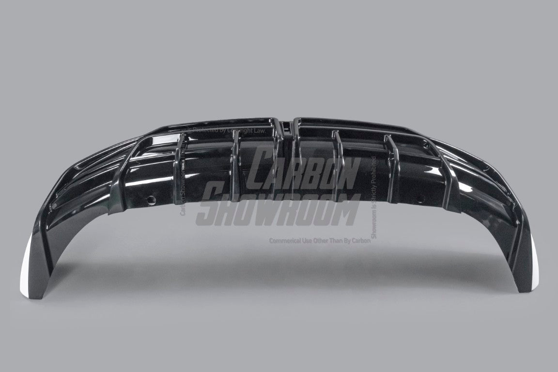 Tesla Model 3 / Performance 2017 2018 2019 2020 2021 2022 2023 with Aftermarket Parts - Rear Diffuser PP from Yofer USA