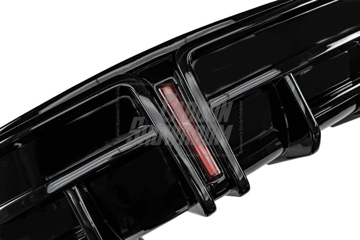Tesla Model 3 / Performance 2017 2018 2019 2020 2021 2022 2023 with Aftermarket Parts - Rear Diffuser PP from Yofer USA